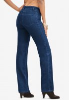 Straight-Leg Jean with Invisible Stretch by Denim 24/7 - Roaman's