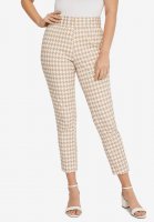 Tummy Control Twill Ankle Pant - Jessica London