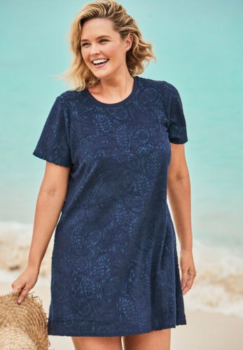Jacquard French Terry Coverup - Swim 365
