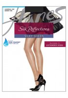 Silk Reflections Control Top Sheer Toe Pantyhose - Hanes