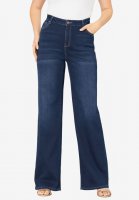 Wide-Leg Jean with Invisible Stretch by Denim 24/7 - Denim 24/7