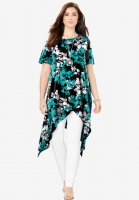 Side Point Tunic - Jessica London