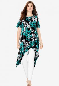 Side Point Tunic - Jessica London