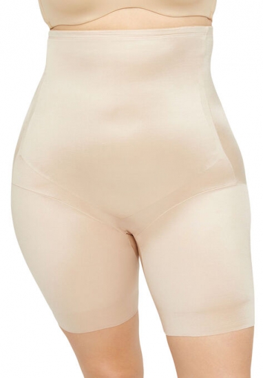 Firm Control Hi-Waist Thigh Shaper - Catherines - Click Image to Close