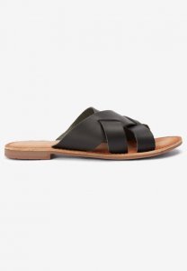 Multi-Strap Leather Sandal - ellos