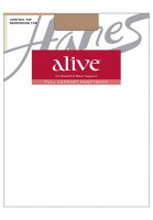Alive Control Top Reinforced Toe 6-Pack - Hanes