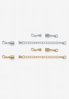 Silver Tone and Gold Tone Chain Extender Set - PalmBeach Jewelry