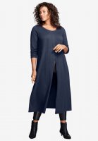 Front-Slit Ultra Femme Tunic - Roaman's