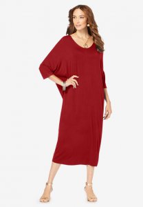 Bracelet-Length Drape Caftan - Roaman's