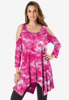 Linen-Blend Ultra Femme Tunic - Roaman's