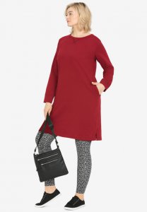 French Terry Tunic Dress - ellos