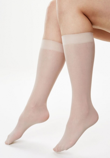 3-Pack Knee-High Compression Socks - Comfort Choice - Click Image to Close
