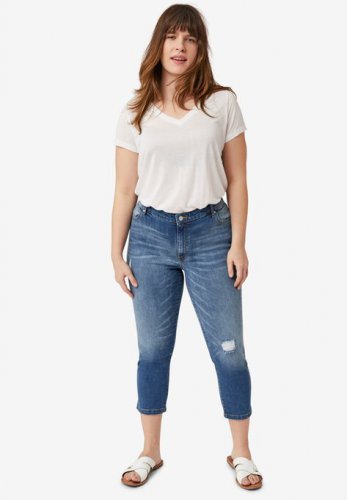 Cropped Slim Jeans - ellos