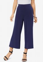 Ultrasmooth Wide-Leg Crop Pant - Roaman's