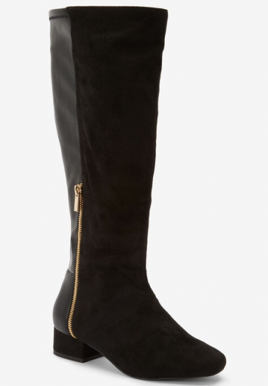 The Ivana Wide Calf Boot - Comfortview - Click Image to Close