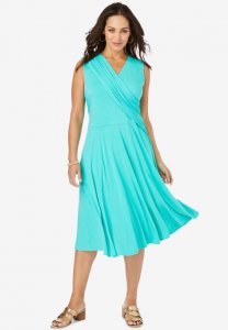 Drape-Over Dress - Jessica London