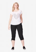 Stretch Cargo Capris by ellos - ellos