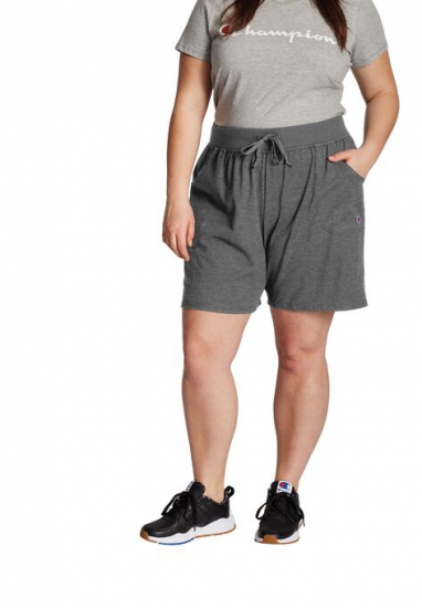 Women's Plus Jersey Shorts - Champion - Click Image to Close