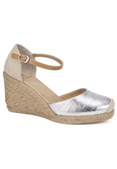 Mamba Espadrille - White Mountain - Click Image to Close