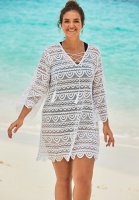 Scallop Lace Cover Up - Swim 365