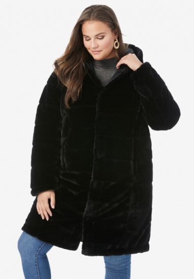 Reversible Long Coat - Roaman's - Click Image to Close