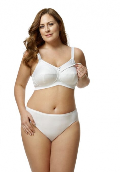 Cotton Nursing Soft Cup Bra - Elila - Click Image to Close