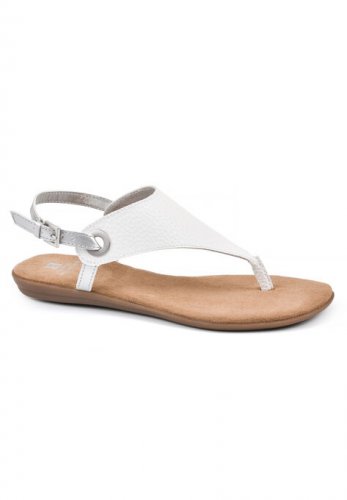 London Thong Sandal - White Mountain