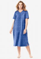 Long Print Sleepshirt - Dreams & Co.