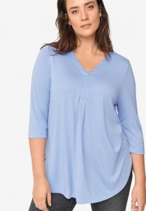 Inverted Front Pleat Tunic - ellos