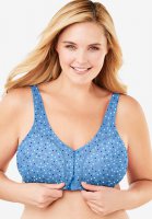 Cotton Front-Close Wireless Bra - Comfort Choice