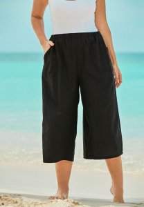 Wide-Leg Culotte Pant - Swim 365