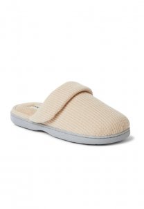 Eleanor Waffle Knit Scuff Slippers - Dearfoams