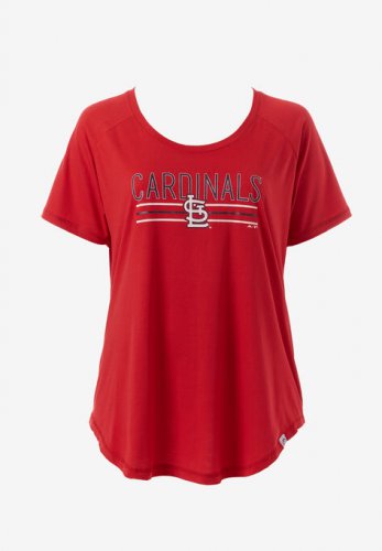 Cardinals Scoop Neck Tee - MLB