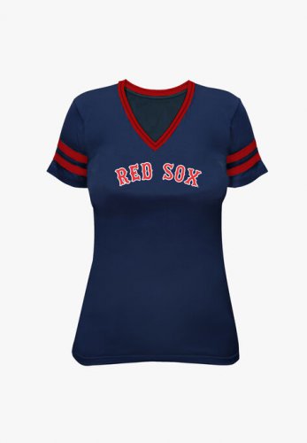 Cardinals V-Neck Jersey Tee - MLB