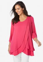 Double Layer Tunic - Jessica London