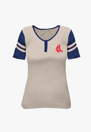 Red Sox Buttoned Jersey - MLB - Click Image to Close