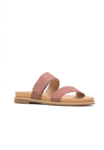Lilly 2 Band Slide Sandals - Hush Puppies