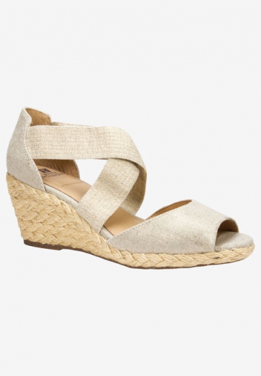 Hudlin Espadrille - White Mountain - Click Image to Close