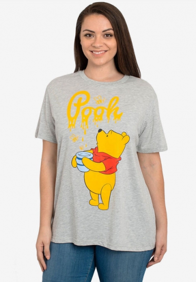 Winnie The Pooh Honey Bees Short Sleeve T-Shirt - Disney - Click Image to Close