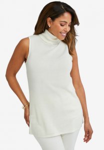 Sleeveless Turtleneck Shell - Jessica London