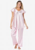 The Luxe Satin PJ Set - Amoureuse