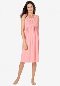 Sleeveless Smocked Sleep Gown - Only Necessities