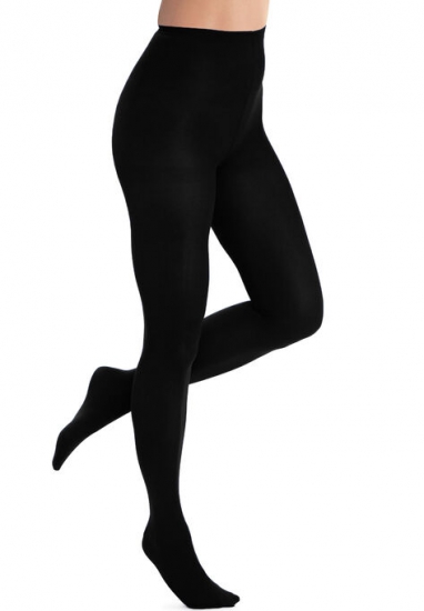 2-Pack Opaque Tights - Comfort Choice - Click Image to Close