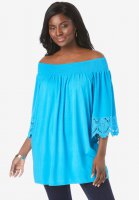 Smocked Tunic - Jessica London