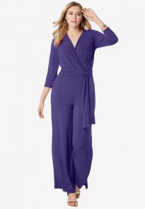 Wide Leg Jumpsuit - Jessica London