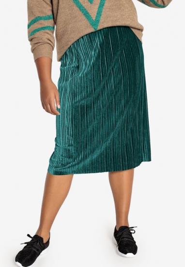 Stretch Velour Skirt Castaluna - Castaluna - Click Image to Close