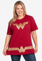 DC Comics Wonder Woman Logo & Belt T-Shirt - DC Comics