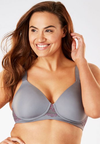 Brigitte Lace Wireless T-Shirt Bra 5215 - Leading Lady