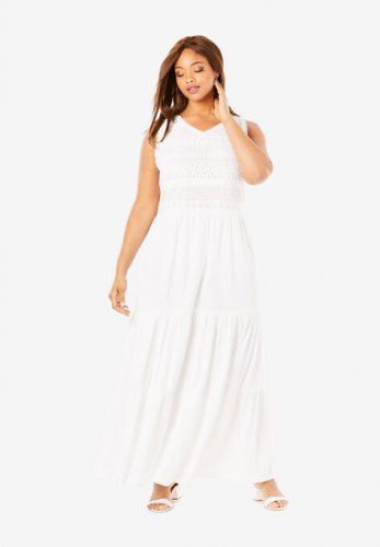 Tiered Maxi Dress - Jessica London