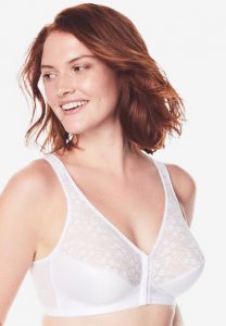 Front-Close Lace Wireless Posture Bra 5100565 - Exquisite Form